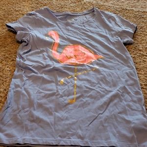 Girls Size 14/16 Flamingo Tshirt